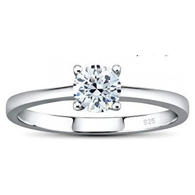 SILVEGO strieborný prsteň MADISON sa Swarovski Zirconia JJJR2339sw