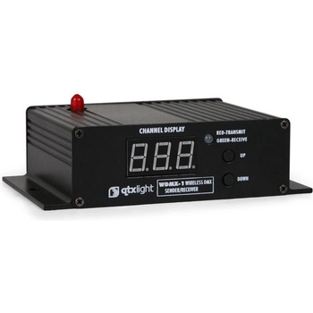 QTX WDMX-1 DMX безжичен приемник 2, 4 GHz с безжичен предавател (154.150UK) (154.150UK)