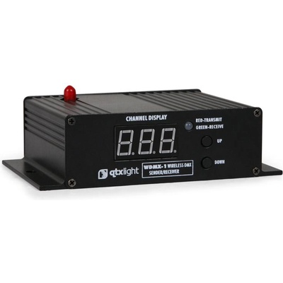 QTX WDMX-1 DMX безжичен приемник 2, 4 GHz с безжичен предавател (154.150UK) (154.150UK)