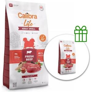 Calibra Dog Life Adult Small Fresh Beef 6 kg + 1, 5 kg ZADARMO