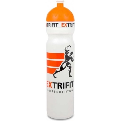 Extrifit Bidon sportovní láhev 1000 ml - 1000 ml - Bílá