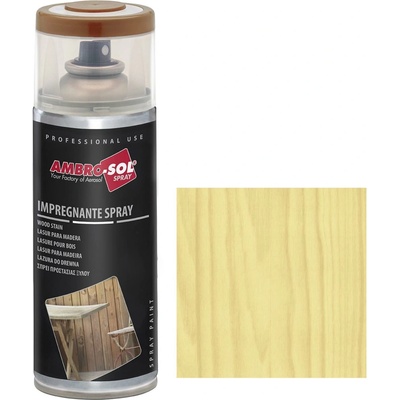Ambro Sol wood stain moridlo na drevo v spreji 0,4 l transparentná
