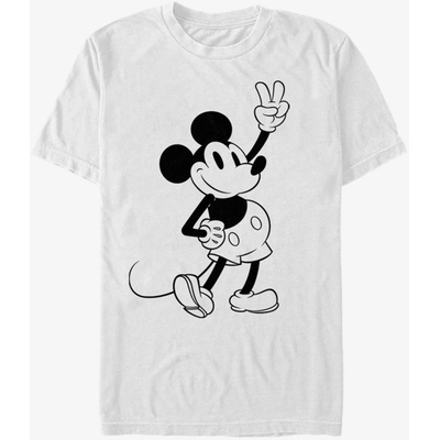 ZOOT. Fan Бяла мъжка тениска Disney Simple Mickey Outline ZOOT. Fan | Byal | МЪЖЕ | S