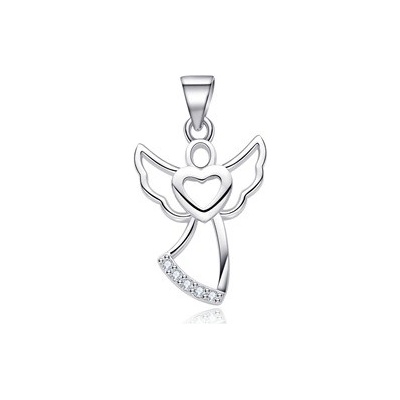 Nubis Stříbrný přívěšek andělíček NB 4332