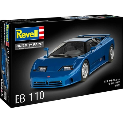 REVELL Plastic ModelKit auto 07353 Bugatti EB110CF 1:24