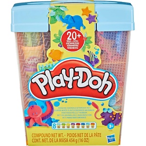 Hasbro Play-doh Imagine Animals Storage Set (f7381)