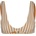 Rip Curl Дамско бикини горнище Rip curl Women's Premium Surf Bralette Bikini top - Light Brown - размер XL (150-3967-0316)