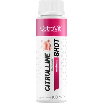 OstroVit Citrulline Shot | 5000 mg L-Citrulline Malate [100 мл] Червена боровинка