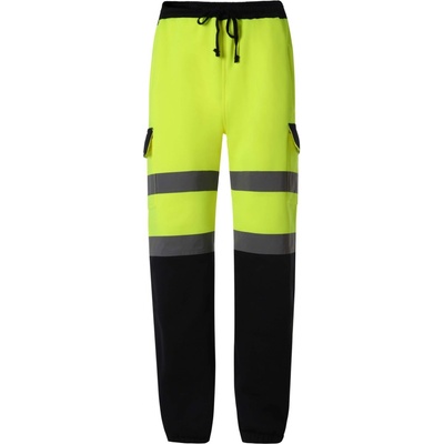 Yoko reflexné pracovné tepláky HV016T Hi Vis Yellow