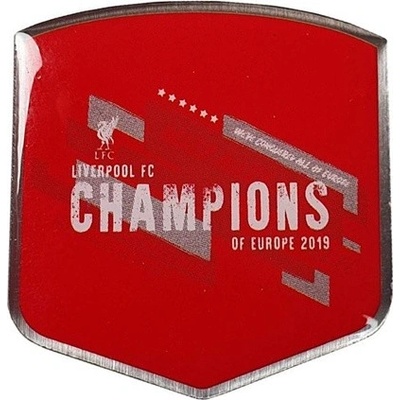 Klubový odznak na sako FC LIVERPOOL Champions of Europe 2019