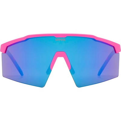 uvex Очила за колоездене Uvex Flowline Supravision Cat. 3 Cycling glasses - Pink Matt / Mirror Blue - размер One Size (205-6988-0411)