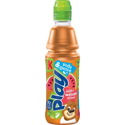 KUBÍK Play jablko meloun limetka 12 x 400 ml
