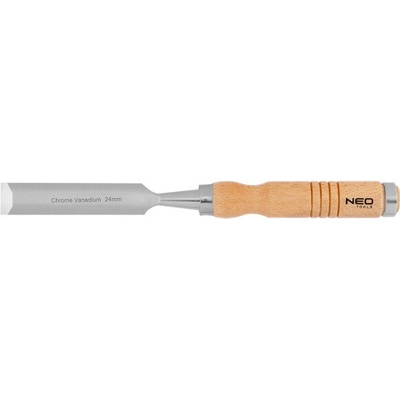 dláto 24mm, CrV dřevěná rukojeť NEO tools 37-824 IVK37-824