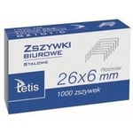 TETIS Office staples 26/6 1000pcs GZ101-C