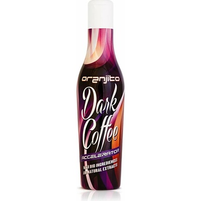 Oranjito opalovací mléko do solária s vůní kávového ml éka (Dark Coffee Accelerator) 200 ml
