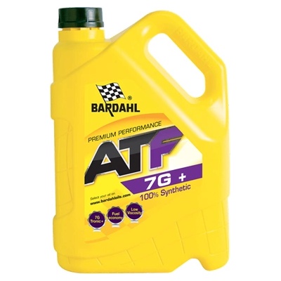 Bardahl МАСЛО ЗА АВТОМАТИЧНА СКОРОСТНА КУТИЯ bardahl atf 7g+ 100% synthetic 5 литра