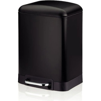 Image 1 of Kela Кош за отпадъци с педал KELA Davino 6 л, черен (1537)