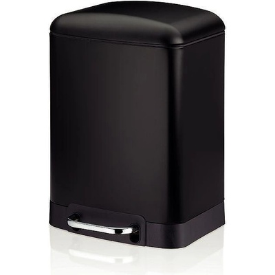 Kela Кош за отпадъци с педал KELA Davino 6 л, черен (1537)