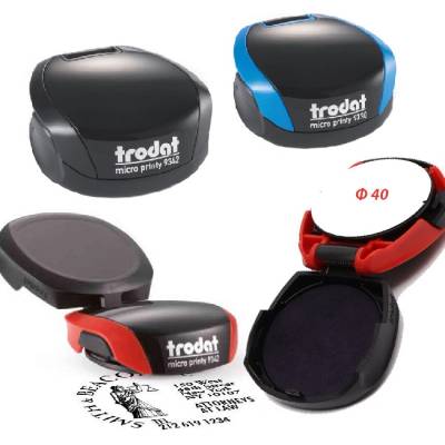 Джобен кръгъл печат Trodat MICRO 9342 Ф40 mm (MICRO 9342)