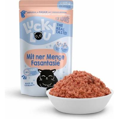 Lucky Lou Lifestage Adult s drůbežím a bažantím mäsom 125 g