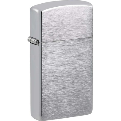 Zippo benzínový Brushed Chrome Slim 21112