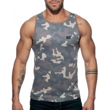 Addicted AD801 Washed camo tank top camouflage maskáčové