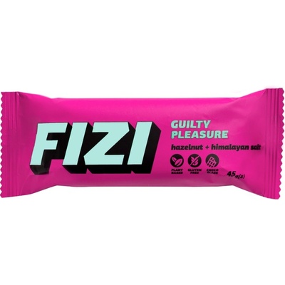 Fizi LLC Tyčinka s čokoládovou polevou lieskový orech a himalájska soľ 45 g