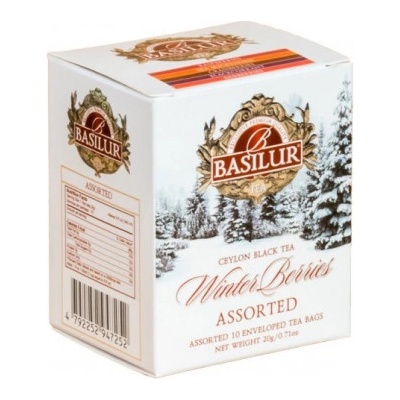 Basilur Winter berries assorted čierny čaj 10 sáčkov