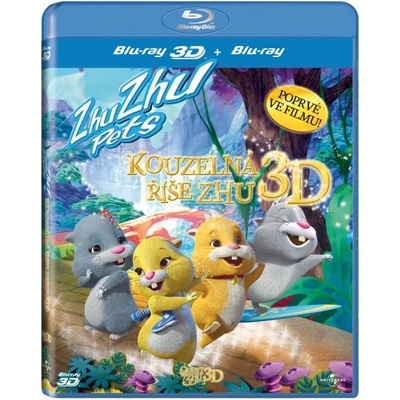 Zhu Zhu Pets: Kouzelná říše Zhu 2D+3D BD