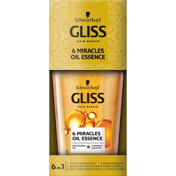 Schwarzkopf Gliss 6 Miracles Възстановяващо масло за коса 6в1 75 мл (GL-3-922)