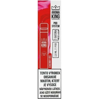 Aroma King Pod System 500 mAh Cherry Ice 20 mg 700 potáhnutí