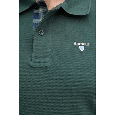 Barbour тениска с яка мъжка от памук (MML0012)