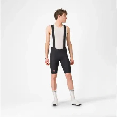 Castelli krátke s trakmi Free Aero Race biela