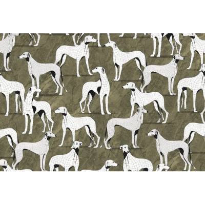 Fototapeta vliesová 22091-02-01 GMK Art Edition 2 Greyhound Manor zlatá 8dílná 400 x 270 cm