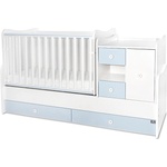 Lorelli ЛЕГЛО MiniMAX NEW 190/72 ЦВЯТ БЯЛО/BABY BLUE (10150500039A) - bebetabg