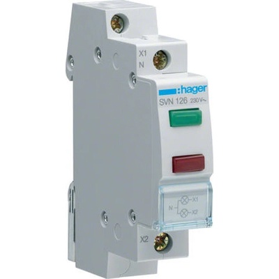 Kontrolka Hager 230 V IP20 0 A