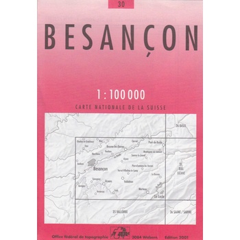 mapa Besancon 1:100 t.