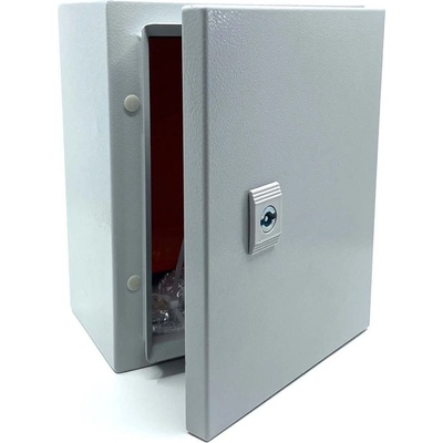 Tracon electric Oceľovo-plechová rozvodnica, sivá 200x250x150mm 200×250×150mm