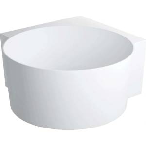Omnires Ovo M+ - Ъглова вана 120х120 см бяла мат OVO120WNBM (OVO120WNBM)