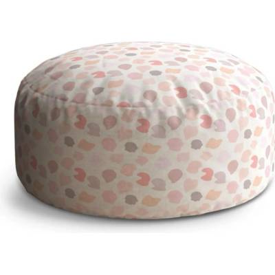 Sablio Taburet Circle Fleky: 38x48 cm