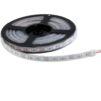 ELMARK LED300(12/DC, IP65)-ЧЕРВЕНО/5m, бяла основа (99LED253TW)
