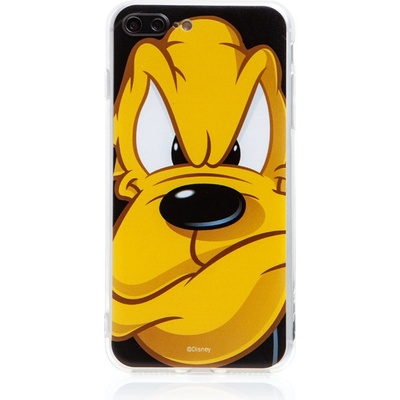 Pouzdro AppleMix DISNEY Apple iPhone 5 / 5S / SE - pes Pluto - gumové - černé