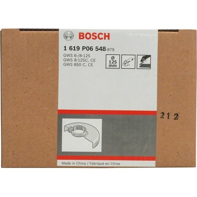 BOSCH Ochranný kryt na brúsenie 125 mm 1619P06548