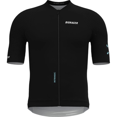 Bioracer Мъжка фланелка с къс ръкав за колоездене Bioracer Icon Jersey Cycling jersey - Eclipse Black (056-4263-0113)