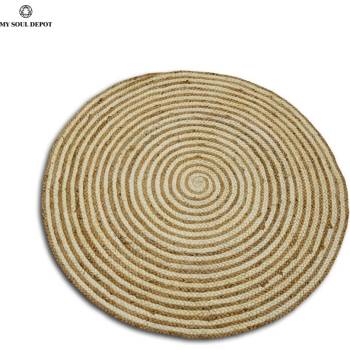 Image 1 of My Soul Depot Кръгъл килим от юта в рае ø150 (zp03naow150)