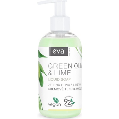Eva Natura Krémové tekuté mydlo Zelená oliva & Limetka 250 ml