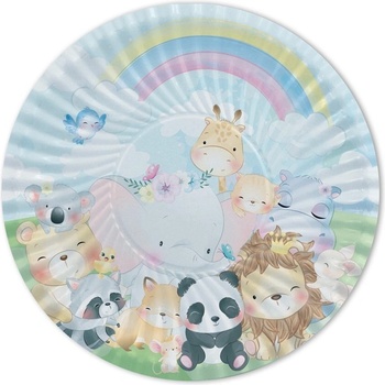 Big Party Парти Чинии "Jungle Puppies", 24см