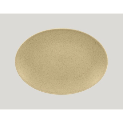 RAK Porcelain Genesis talíř oválný 32 x 23 cm mandlová RAK-GNNNOP32AL