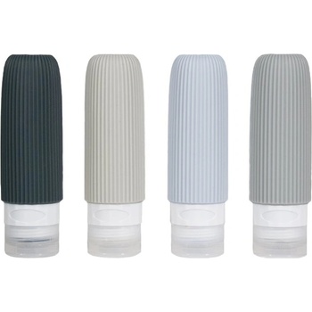 Kufreplus Cestovné silikónové fľaštičky 90 ml XND45 4 ks