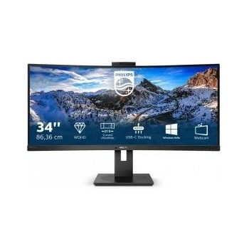 Philips LED Curved-Display P-line 346P1CRH - 86.36 cm (34) - 3440 x 1440 WQHD
